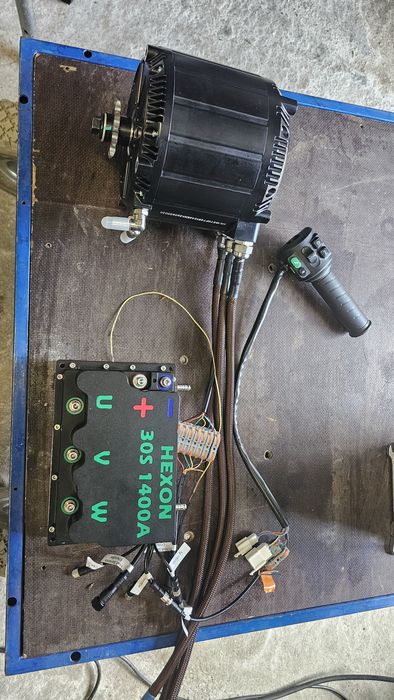 Silnik Sotion 80 KW kontroler Hexon power