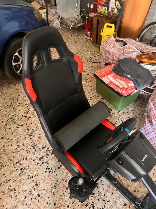 Setup Completo PS5 Racing – Volante + Pedais + Cockpit