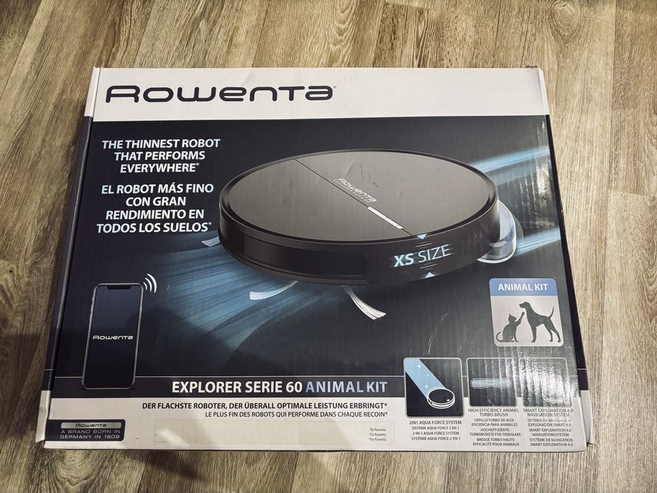 Продам миючий робот пилосос ровента. 60 серії.