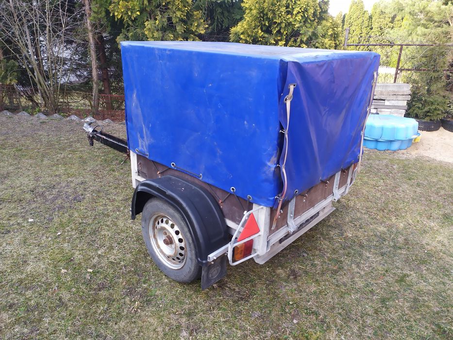 Sprzedam  przyczepkę oś skrętna