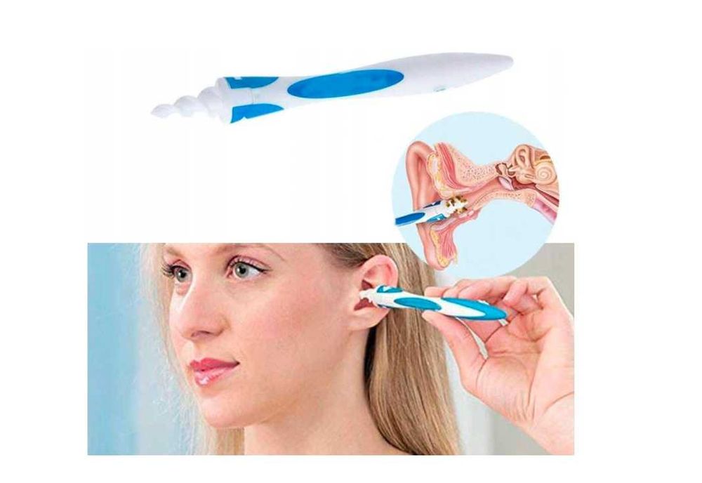 FIND BACK urządzenie do czyszczenia uszu 16 końcówek