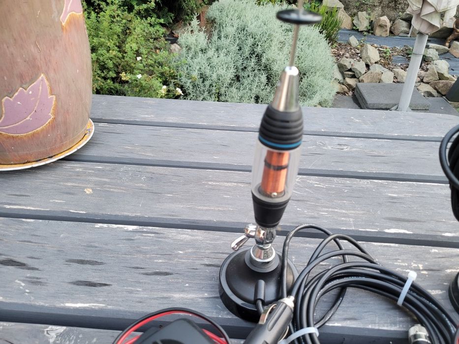 Radio CB M Tech Legend II 2 szt Lafayette Atena 1szt plus 2 anteny