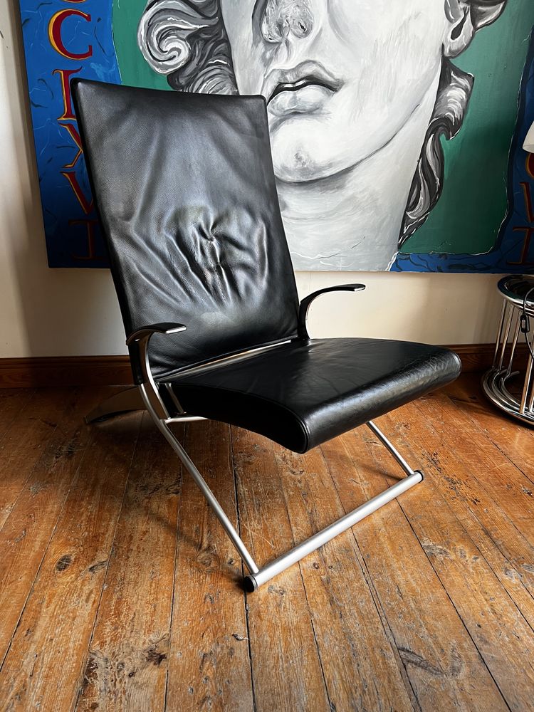 Interprofil lounge chair fotel X-chair Joachim Nees