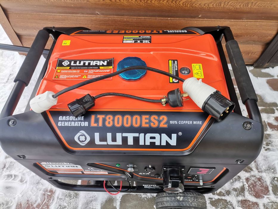 Генератор Lutian 7.5 кВт, газ/бензин.