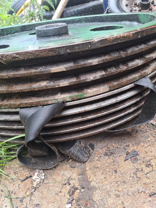 Szajby 820 mm i mniejsze, koła zębate