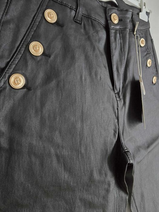 Spodnie Redseventy ekoskóra rozm. 40 czarne NOWE