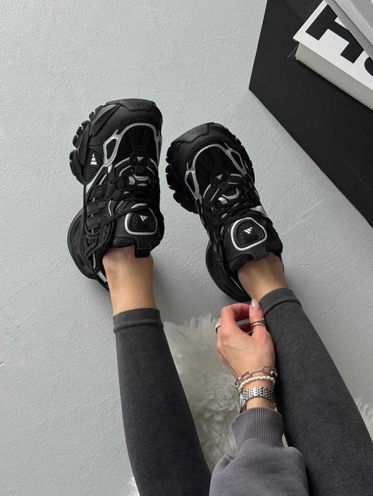 ‼️Останні Розміри‼️Кроссовки Adidas Vento XLG Runner Deluxe Black/Кросівки Жіночі Адідас Венто