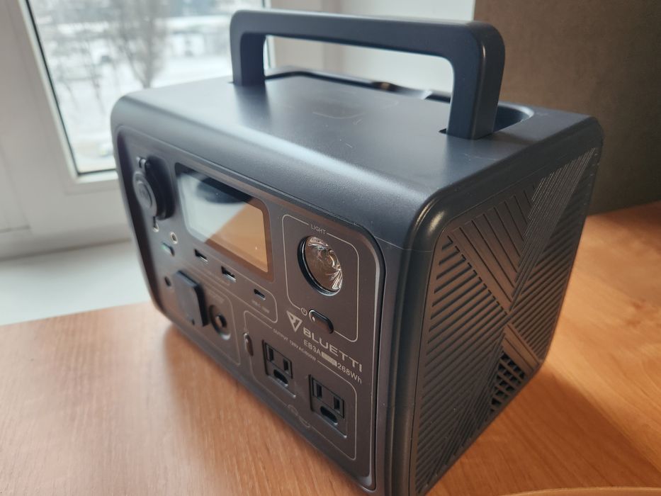 Зарядна станція Bluetti EB3A(американська версія 110 вольт), 600 Вт(