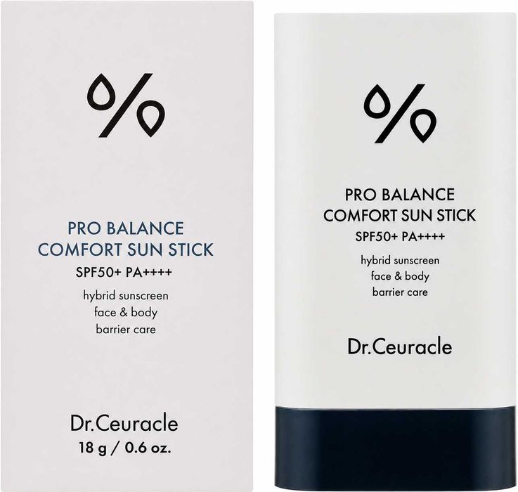 Сонцезахисний стік Dr.Ceuracle Pro Balance Comfort Sun Stick SPF 50+ PA+++ + 18 г оригінал