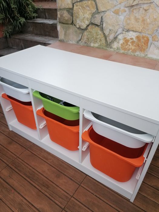 Móvel Ikea Trofast com 6 gavetas