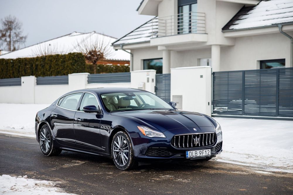 Maserati Quattroporte Faktura VAT23% / Leasing kredyt / serwisowany / TOP