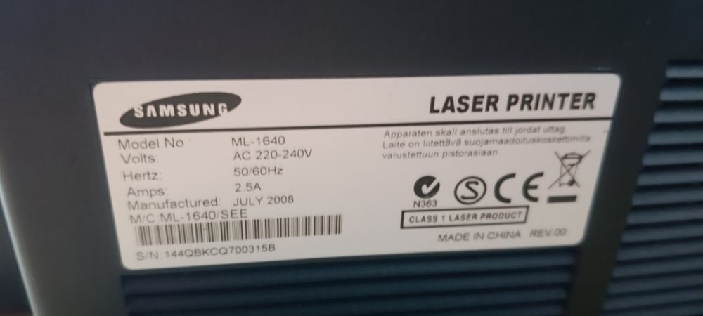 Drukarka laserowa Samsung ML-1640