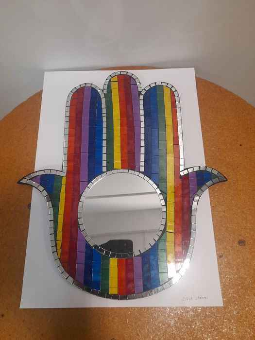 Quadro de Mão de Fátima (Hamsá)