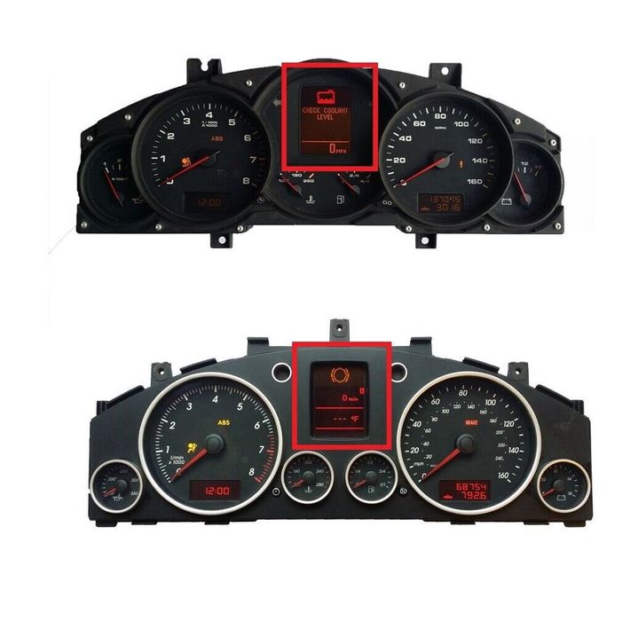 Porsche Cayenne VW touareg LCD display quadrante novo