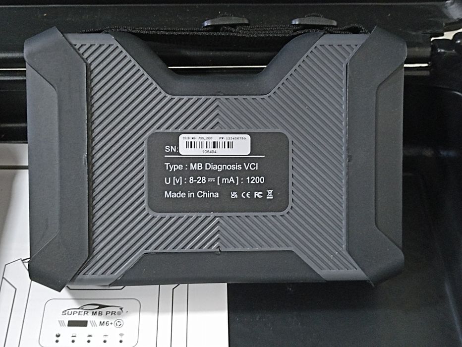 Super MB Pro M6+ V2025.09 Full com acessórios.