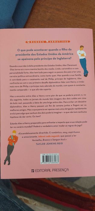 Livro Vermelho Branco e Sangue Azul