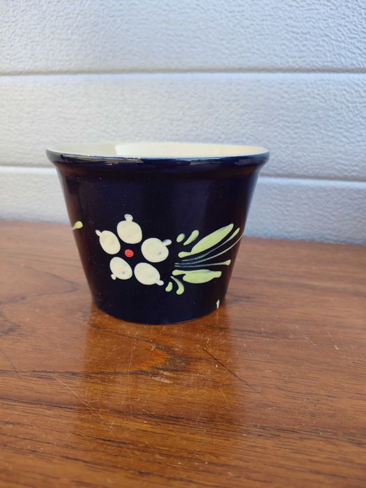 Ceramiczna Osłonka - Ręcznie malowana - Sygnowana - Design C