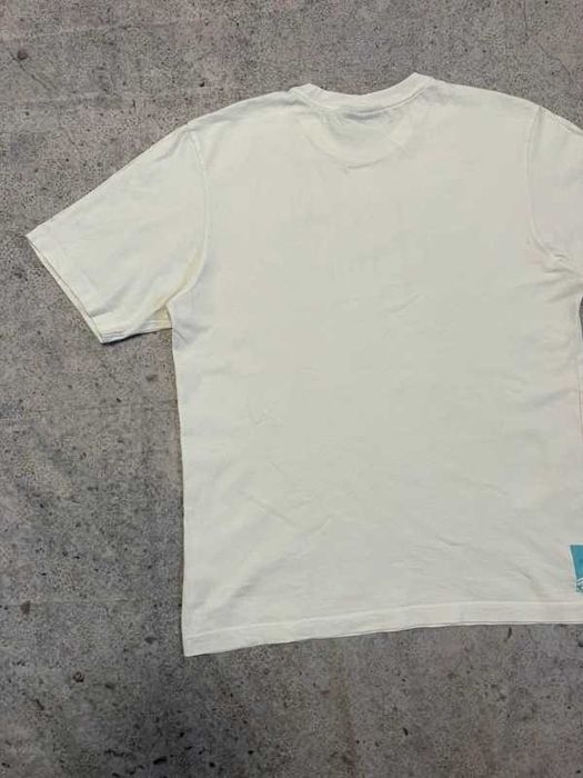 Biała koszulka z niebieskim nadrukiem Billabong - Size M