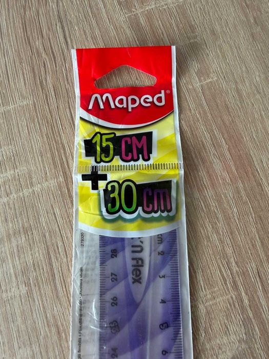 Elastyczna linijka 15/30 cm - Maped, flexible