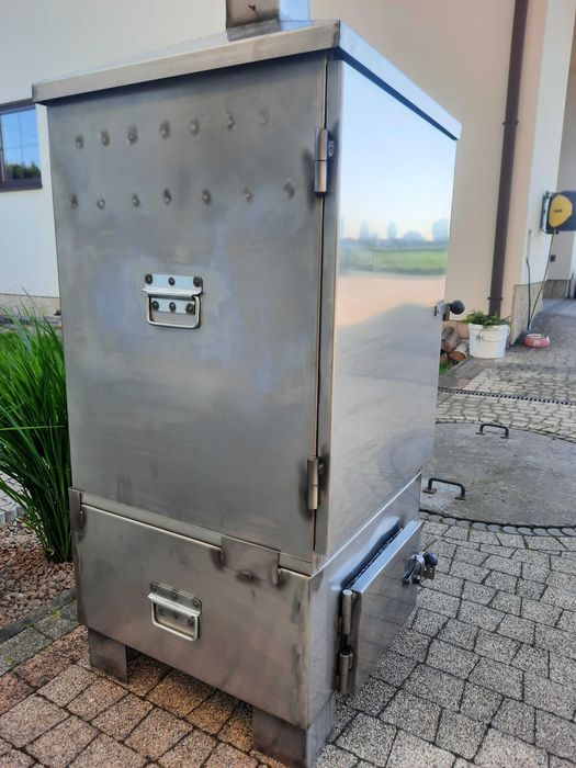 Wędzarnia ogrodowa ze stali nierdzewnej -  XXL- Nowość