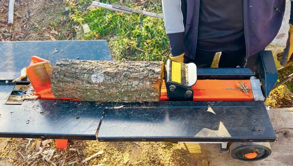 ХІТ ПРОДАЖ Гідравлічний дровокол на 7 тонн електричний