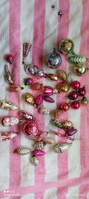 Продам раритетні новорічні іграшки. Ціна на все