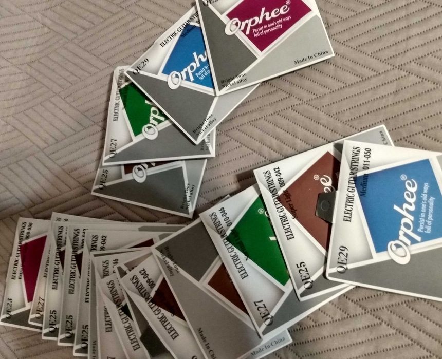 struny do gitary elektrycznej