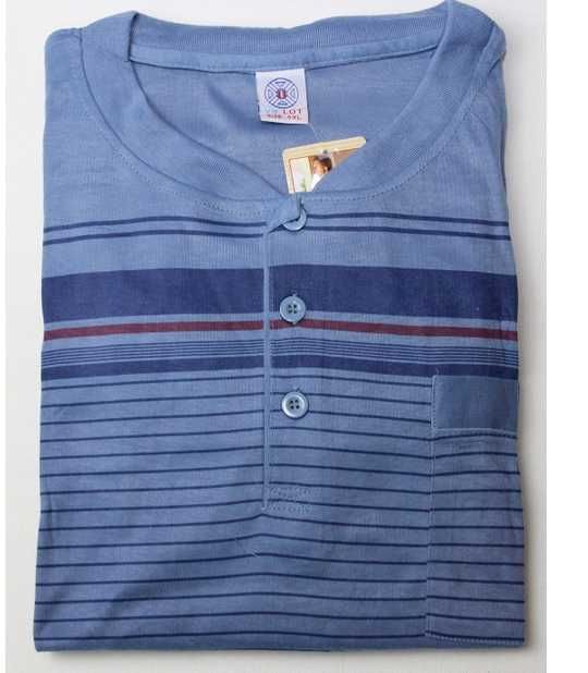 Piżama męska długi rękaw DUŻA wygodna 4XL 5XL 6XL 7XL