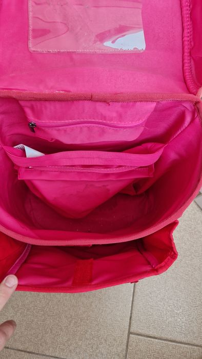 Рюкзак школьный розовый для девочки