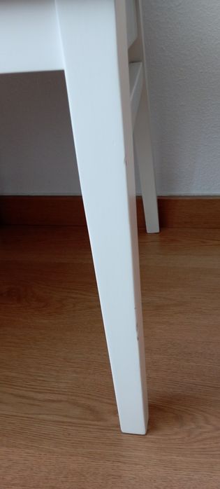 Cadeira de quarto branca de design