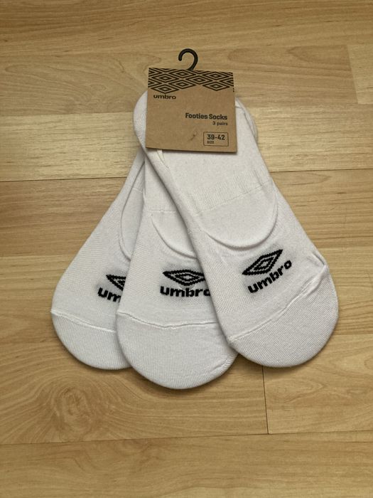 Nowy zestaw 3 par sakarpetke stopke marki Umbro