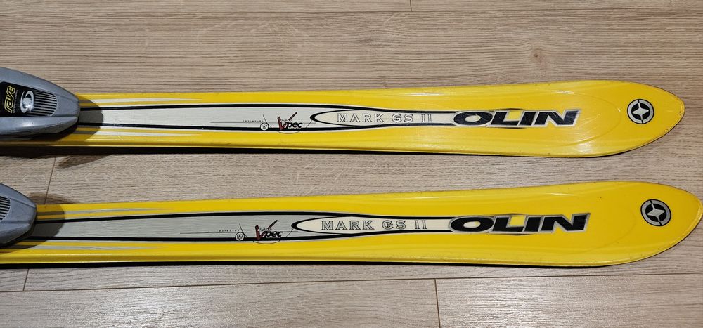 Narty Olin Mark GSII - wiązanie narciarskie na szynie 167 cm