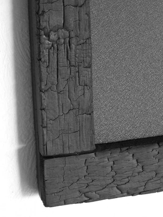 Oryginalna zwęglona rama do obrazu na wymiar 80 X 60 cm