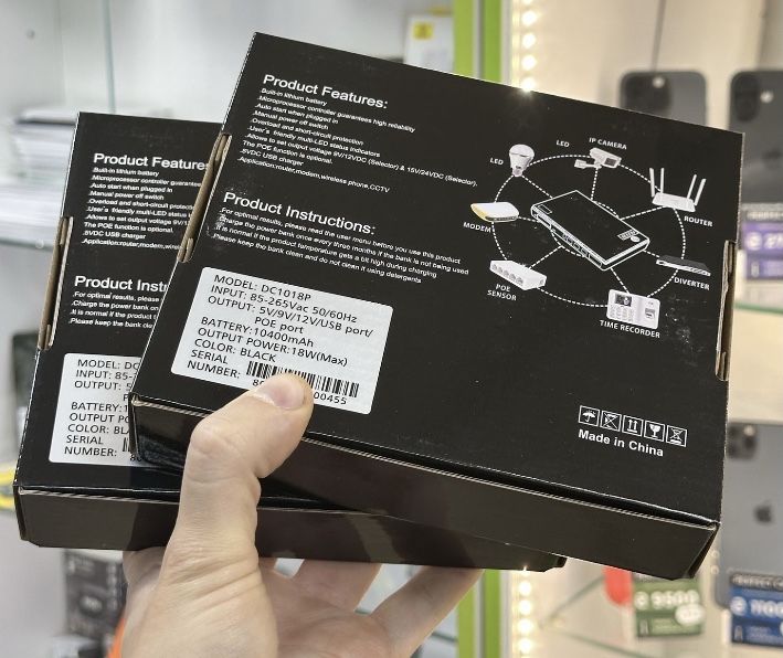 Новий дбж безперебійник для роутера модема павербанк ибп міні упс