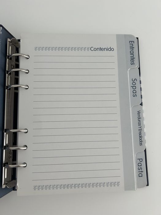 Livro para receitas