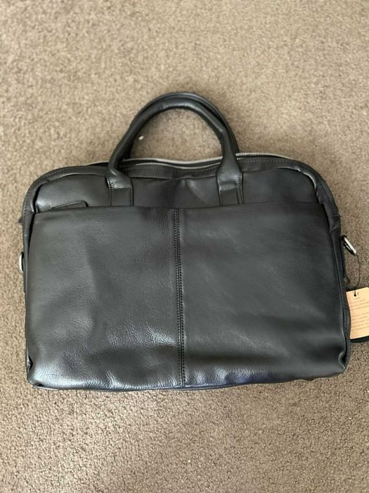 Елегантний чоловічий портфель ZRCX Genuine Leather