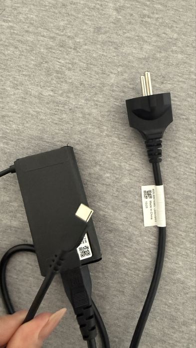 Totalmente novo - Adaptor 65w Lenovo computador USB-C
