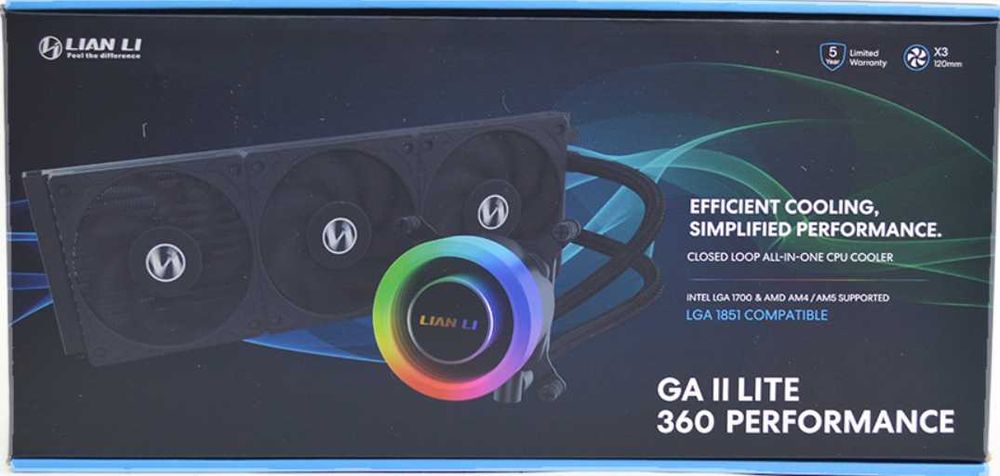 AIO Cooler Lian Li GA II Lite 360 Performance