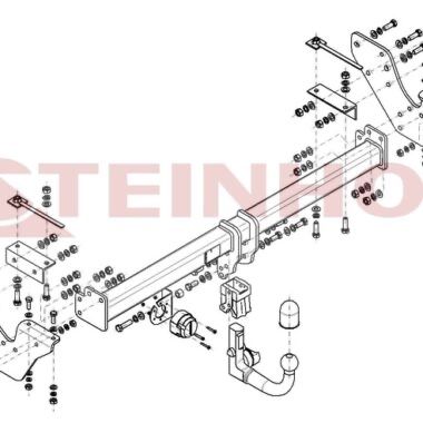 Engate de Reboque Isuzu D-Max 2012+