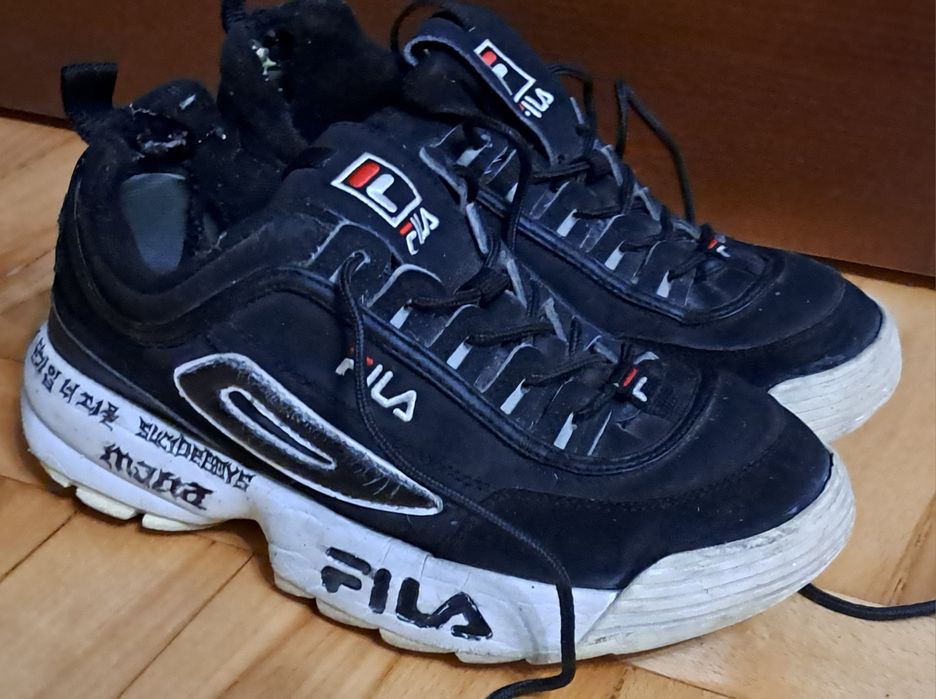 Кросівки Fila handmade