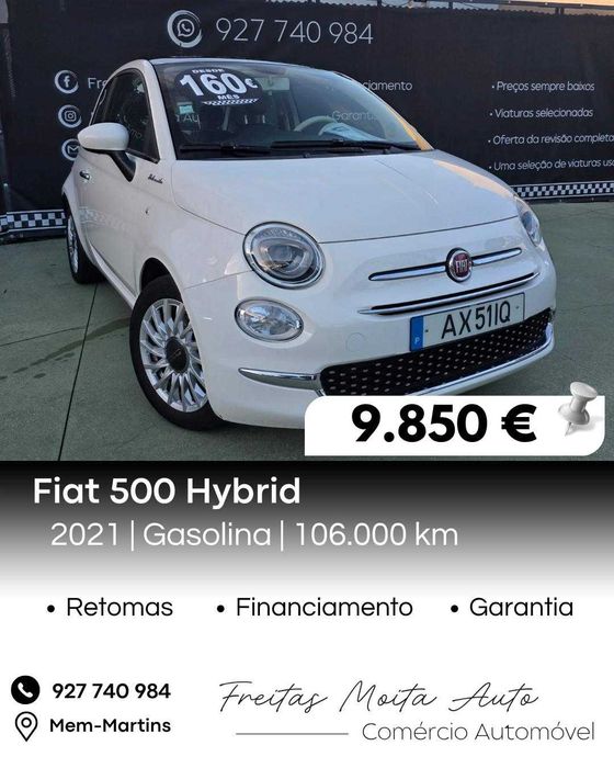 Fiat 500 Hybrid 2021