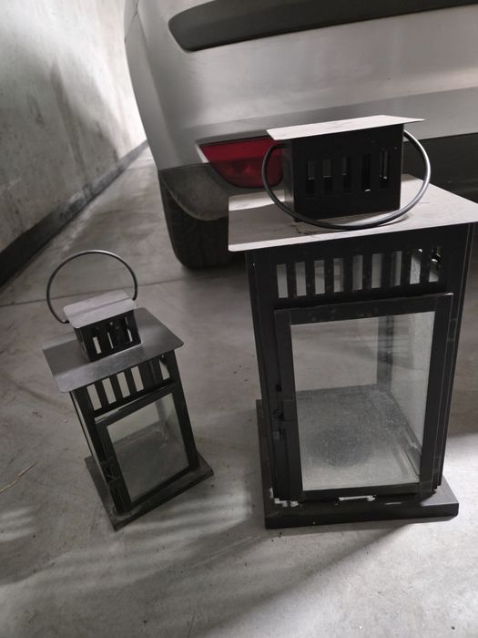 Lampiony ikea - oddam za darmo Rezerwacja do  29.04