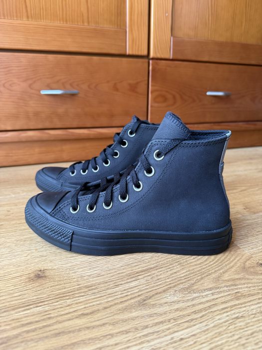 All Star - Converse - cor Preto - em Pele - 36