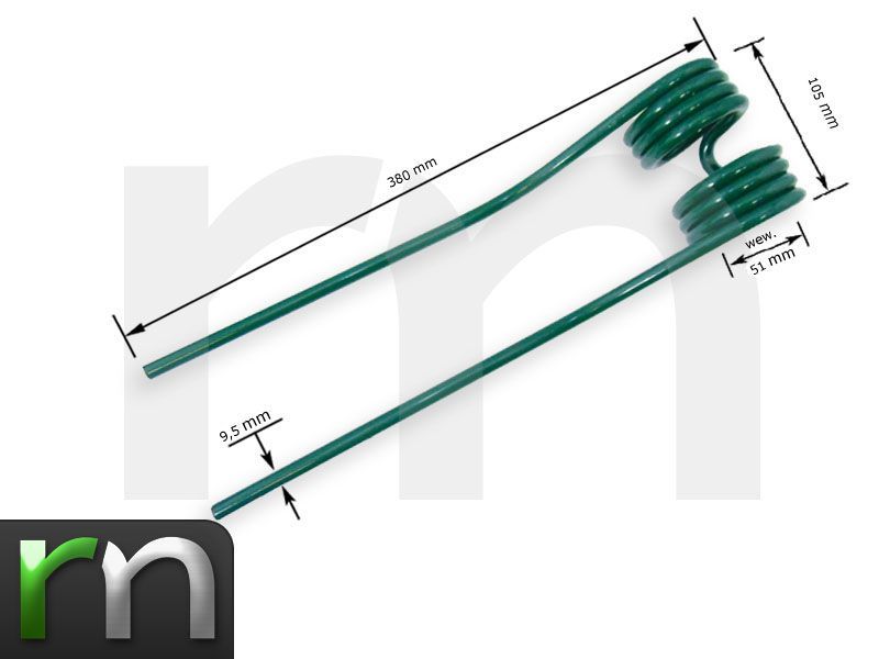 Palec Sprężyna Stoll Hydro Z 450, 550, 660, 900 Speed 580, 680, 673740