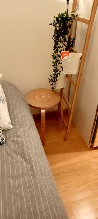 Banco pintado mão, mandala