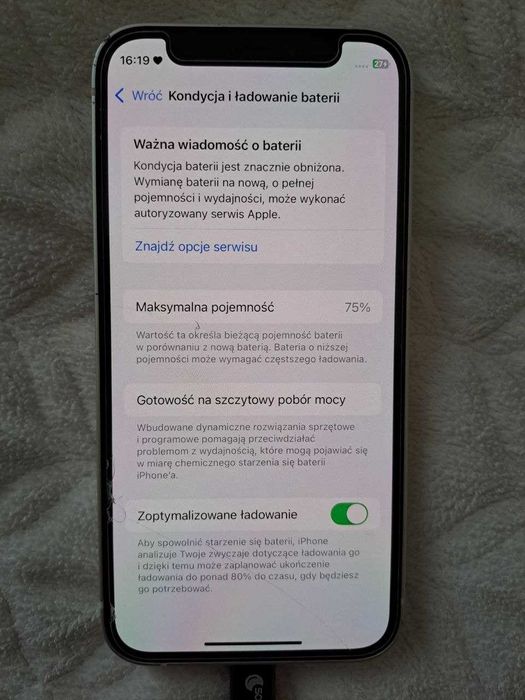 iPhone 12 mini, biały, stan bardzo dobry