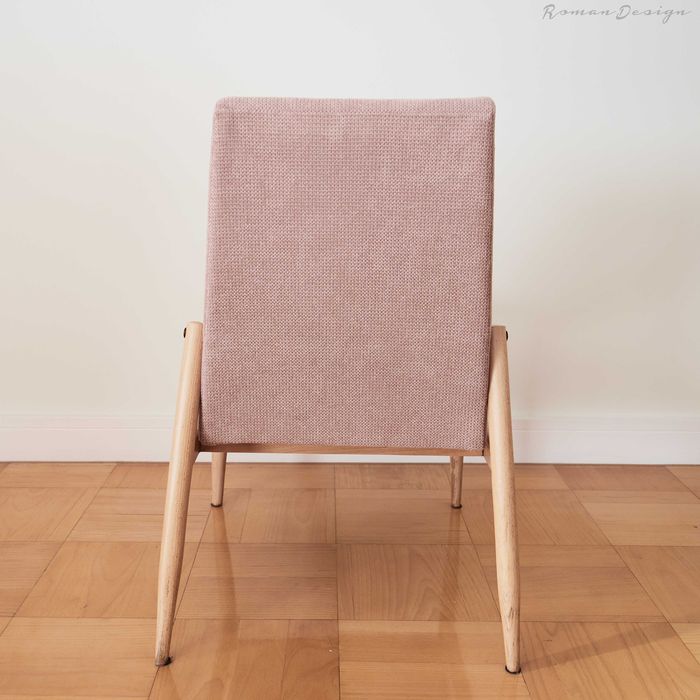 Fotel Celia typ 300 rodem z PRL, przełom lat 60/70, odnowiony, unikat