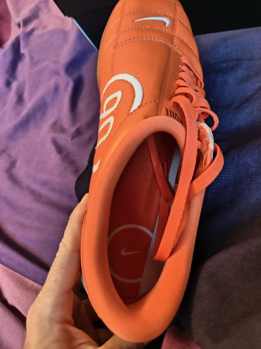 NOWE Kultowe Halówki Nike Total 90 T90 SP  Rozm. 44 US 10 - Pomarańczowe! Retro!