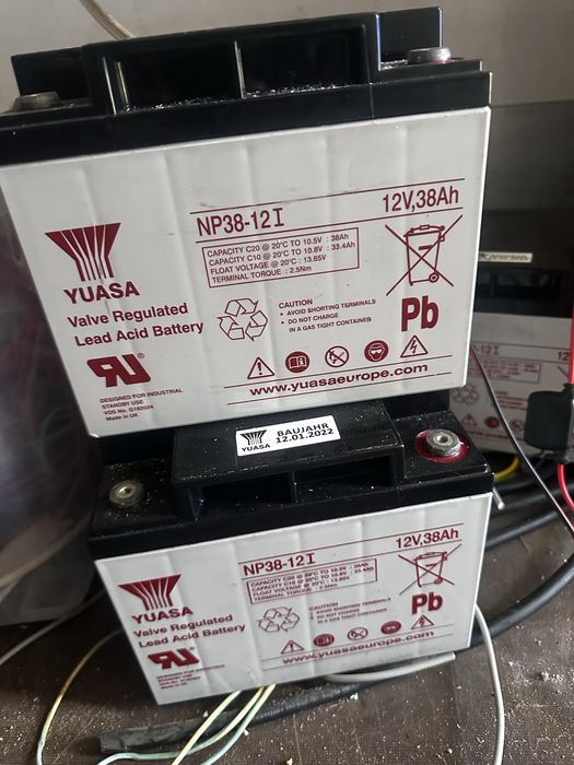 Akumulator AGM wozka inwalidzkiego ups inny 12V 38ah