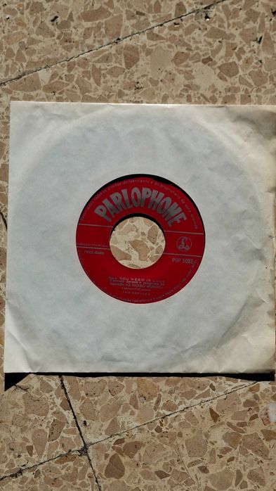 VINTAGE - EP's Vinil (5) dos Beatles anos 60 e 70